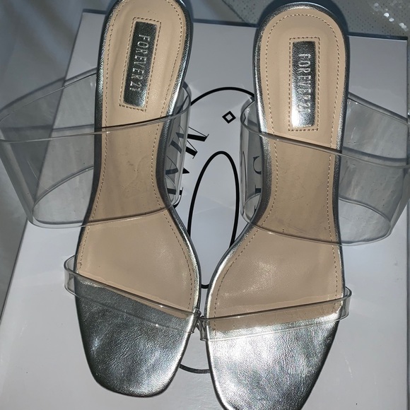 forever 21 clear sandals